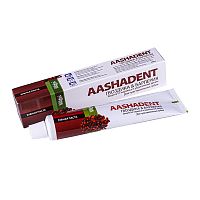 Зубная паста Aashadent (Гвоздика и Барлерия) 100гр., Aasha Herbals
